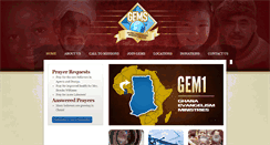 Desktop Screenshot of gems4christ.com